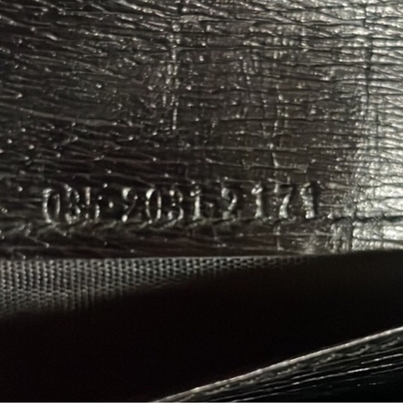 Gucci Limited Edition Horsebit Clasp Black Bifold Long Wallet Host Pick - Picture 10 of 13